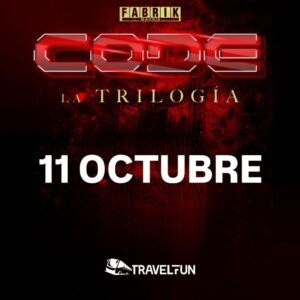 Bus Ida y Vuelta a Fabrik "Code 22 Aniversario" -Sábado 11 de Octubre-