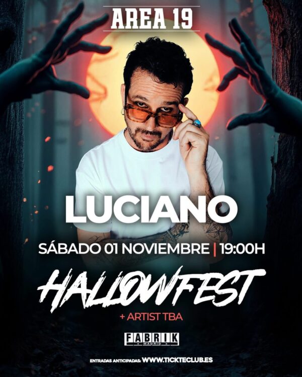 Bus Ida y Vuelta a Fabrik "Hallowfest 2025" AREA 19 -Sábado 1 de Noviembre-