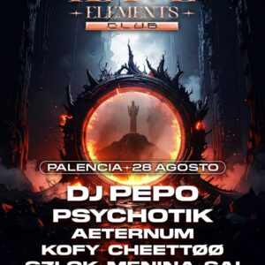 "RAVE ELEMENTS CLUB" (Chapó Disco Club, Palencia) -Viernes 28 de Agosto-