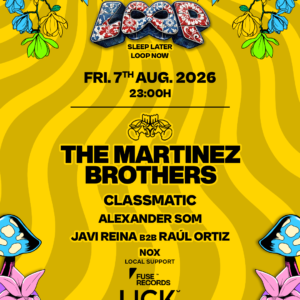 Bus Ida y Vuelta a LICK ALGARVE by Fabrik "LOOP with The Martinez Brothers" -Viernes 7 de Agosto-