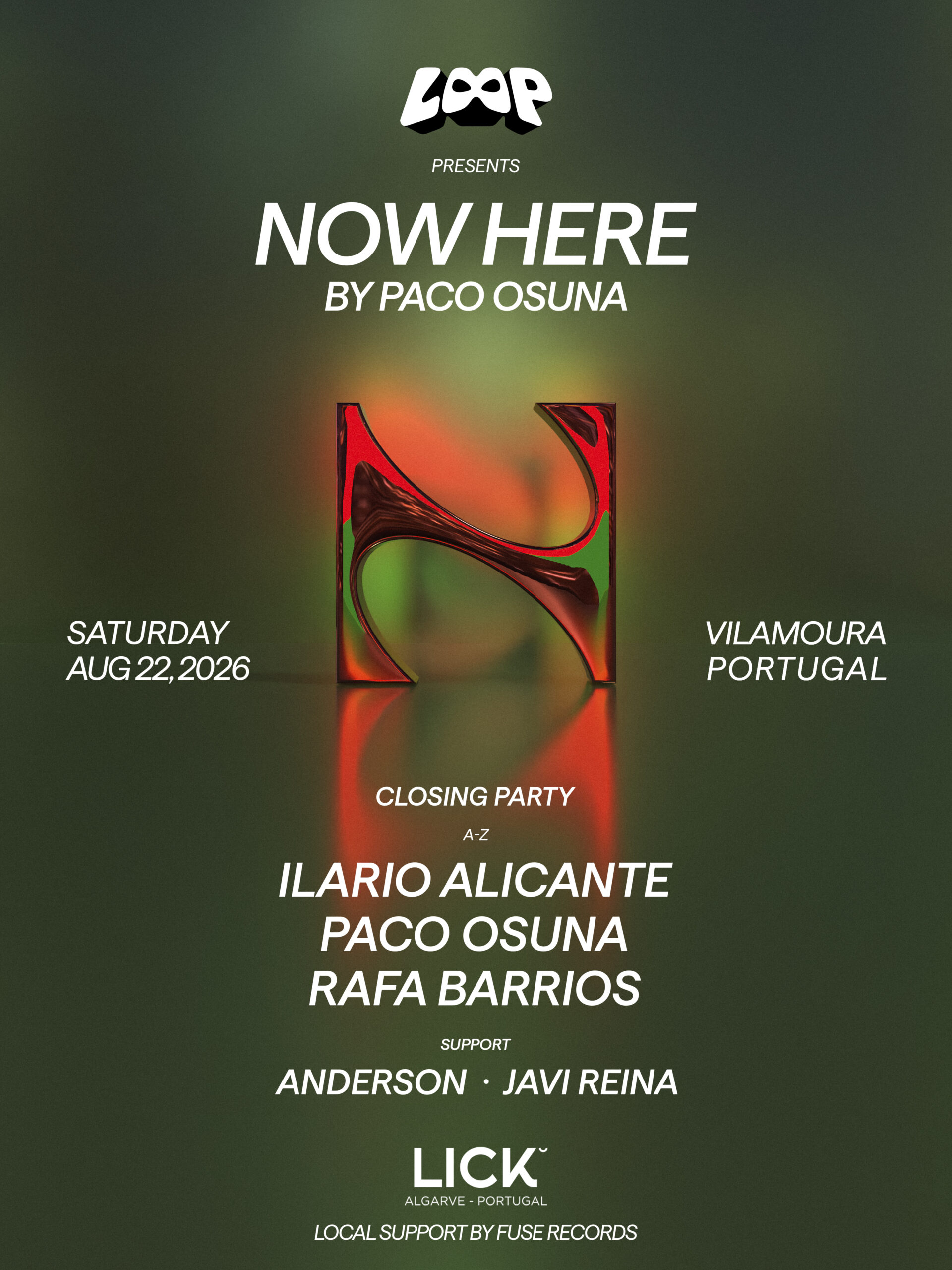 Bus Ida y Vuelta a LICK ALGARVE Closing Party "LOOP NOW HERE by Paco Osuna" -Sábado 22 de Agosto-
