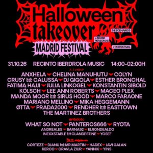 Bus Ida y Vuelta "Halloween Takeover 2026" -Sábado 31 de Octubre-